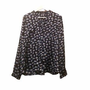 The Limited Silky Long Sleeve Blouse